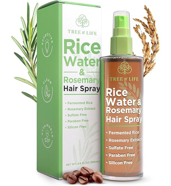 Tree of Life Rice Water & Rosemary Hair Spray