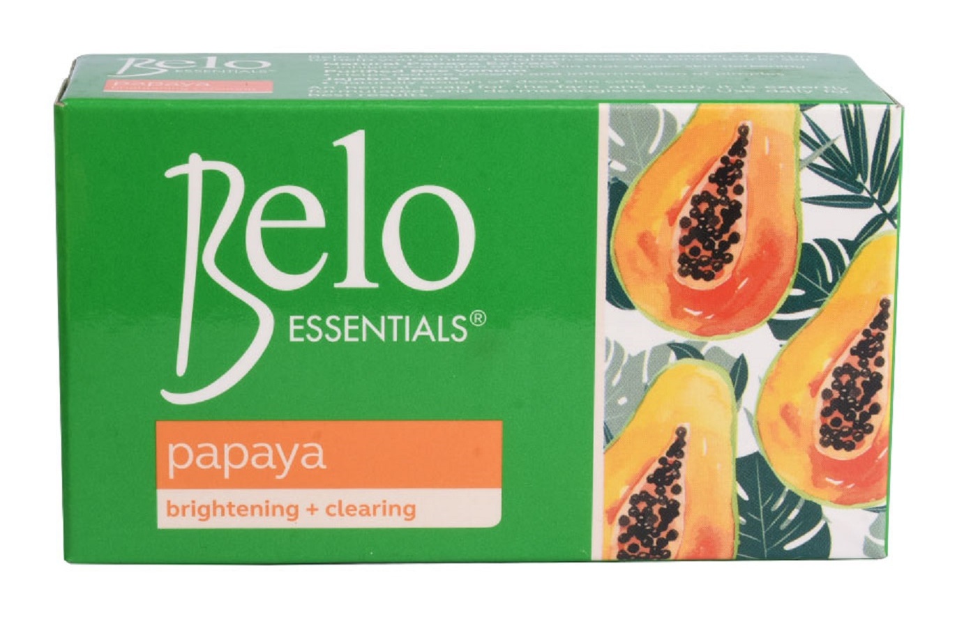 Belo Essentials Papaya Bar Soap