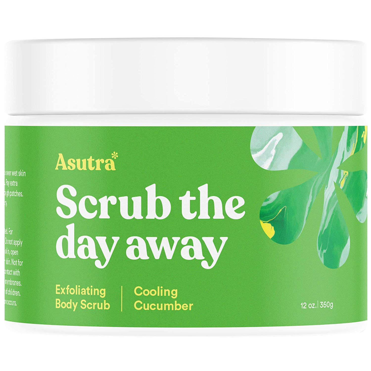 asutra Scrub The Day Away Exfoliating Cucumber Body Scrub