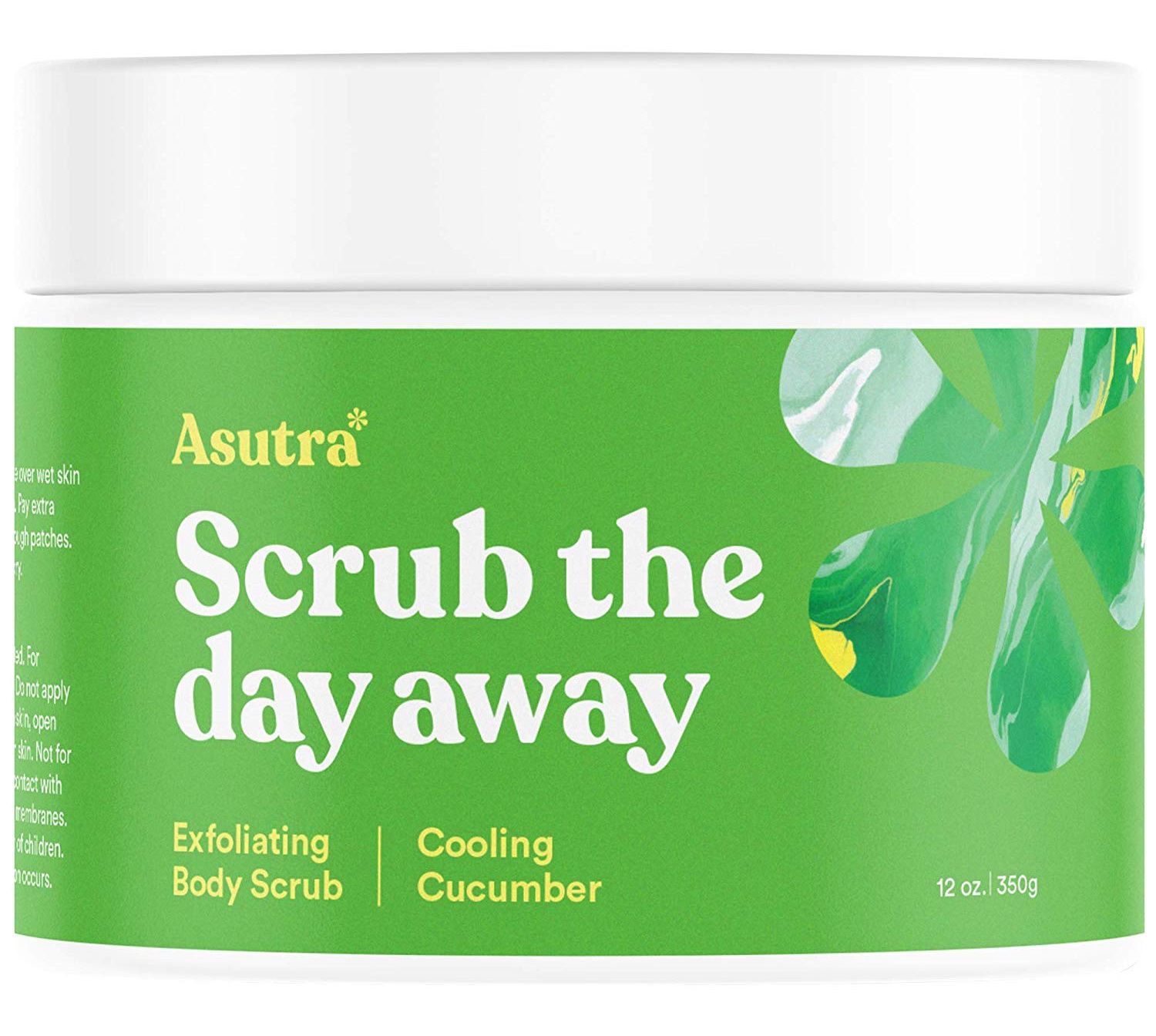 asutra Scrub The Day Away Exfoliating Cucumber Body Scrub