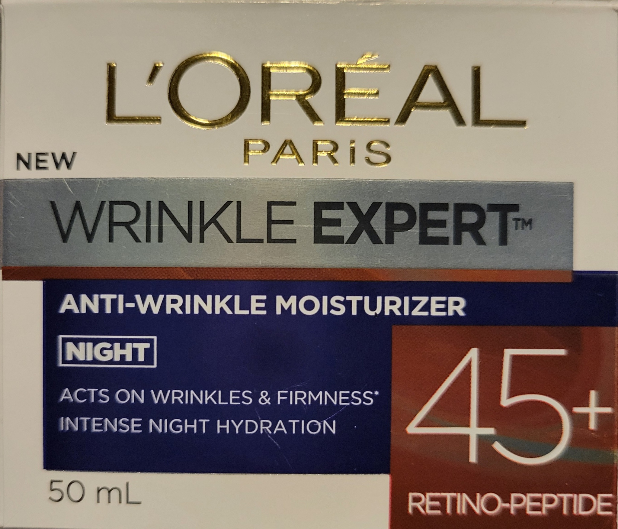 L'Oreal Paris Wrinkle Expert Anti-wrinkle Moisturizer 45+ Night