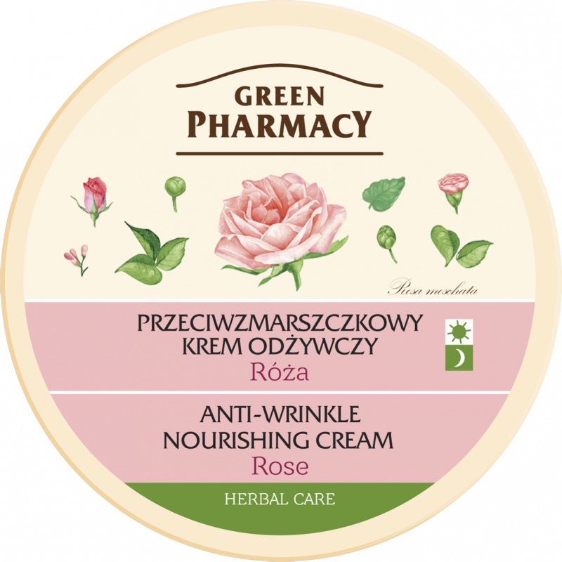 Green Pharmacy Anti-Wrinkle Nourishing Cream Rose