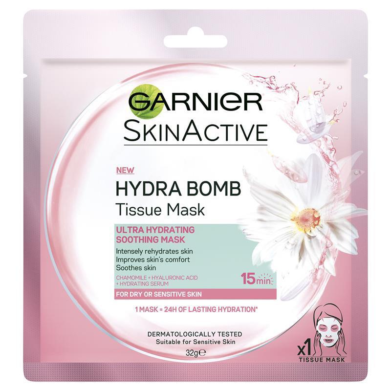 Garnier Skin Active Hydra Bomb Tissue Mask - Camomile