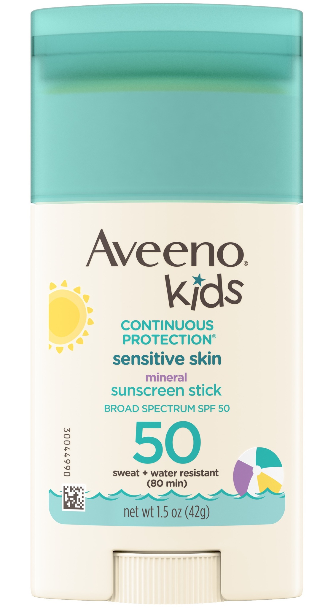 Aveeno Kids Continuous Protection® Mineral Sunscreen Stick, SPF 50