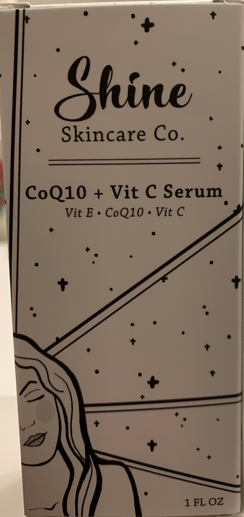 Shine Skincare Co Coq10 + Vit C Serum