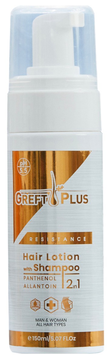 Greft Plus Hair Lotion With Shampoo