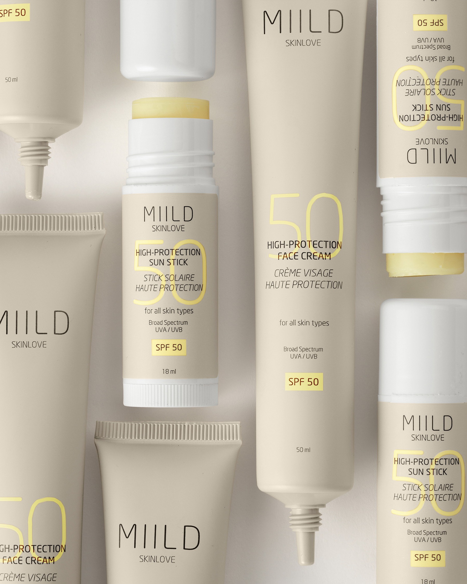 Miild High-protection Face Cream SPF 50