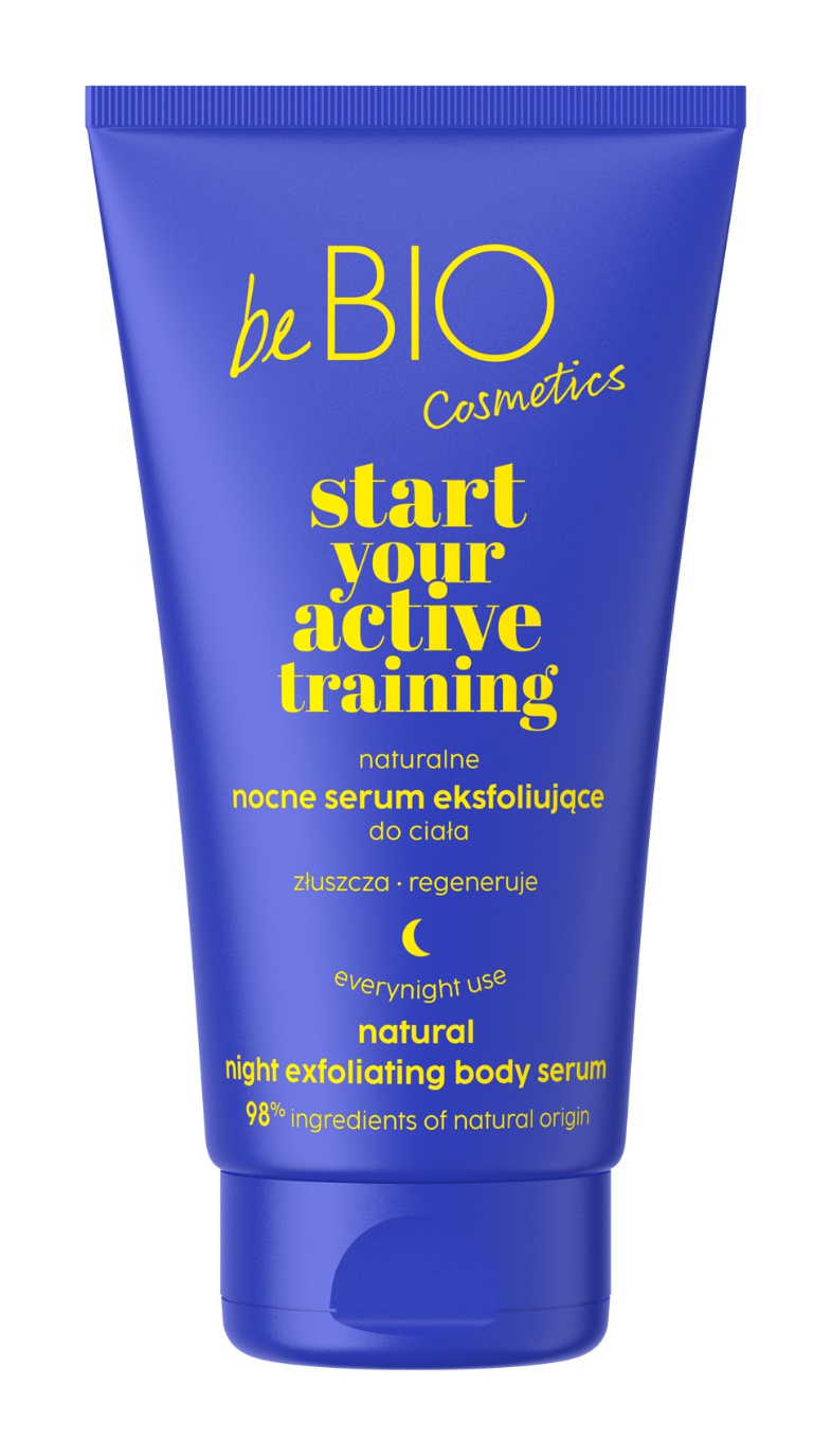 be BIO Start Your Active Training Natural Night Exfoliating Body Serum