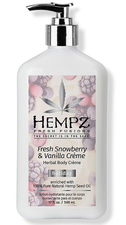 Hempz Fresh Fusions Fresh Snowberry & Vanilla Crème Herbal Body Crème