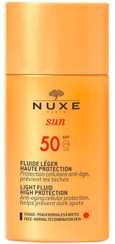 Nuxe Sun Light Fluid High Protection SPF50
