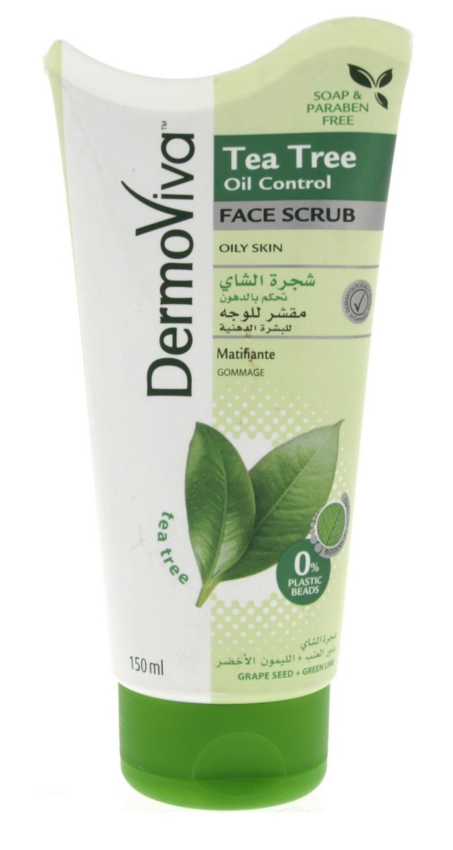DermoViva Tea Tree Face Scrub