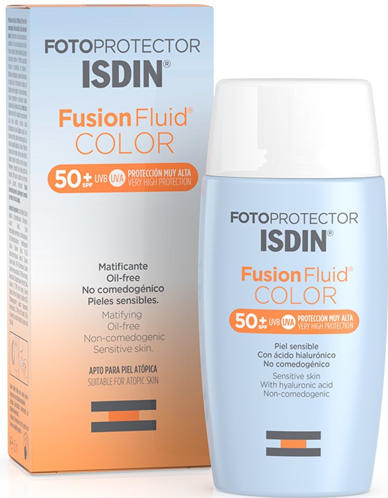 ISDIN Fotoprotector Isdin Fusion Fluid Color SPF 50+