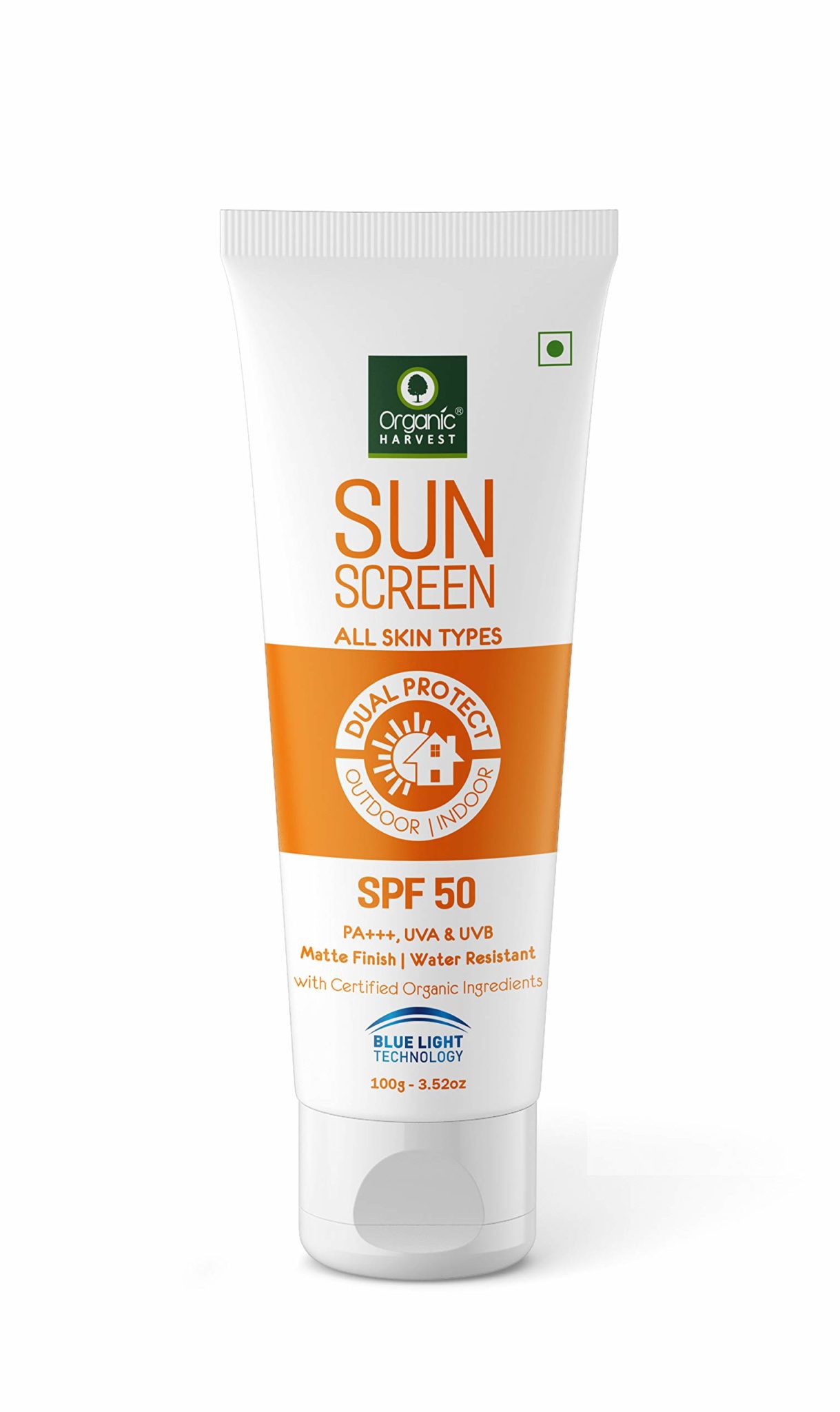 Organic Harvest Sunscreen For All Skin Types, Spf 50, Pa +++