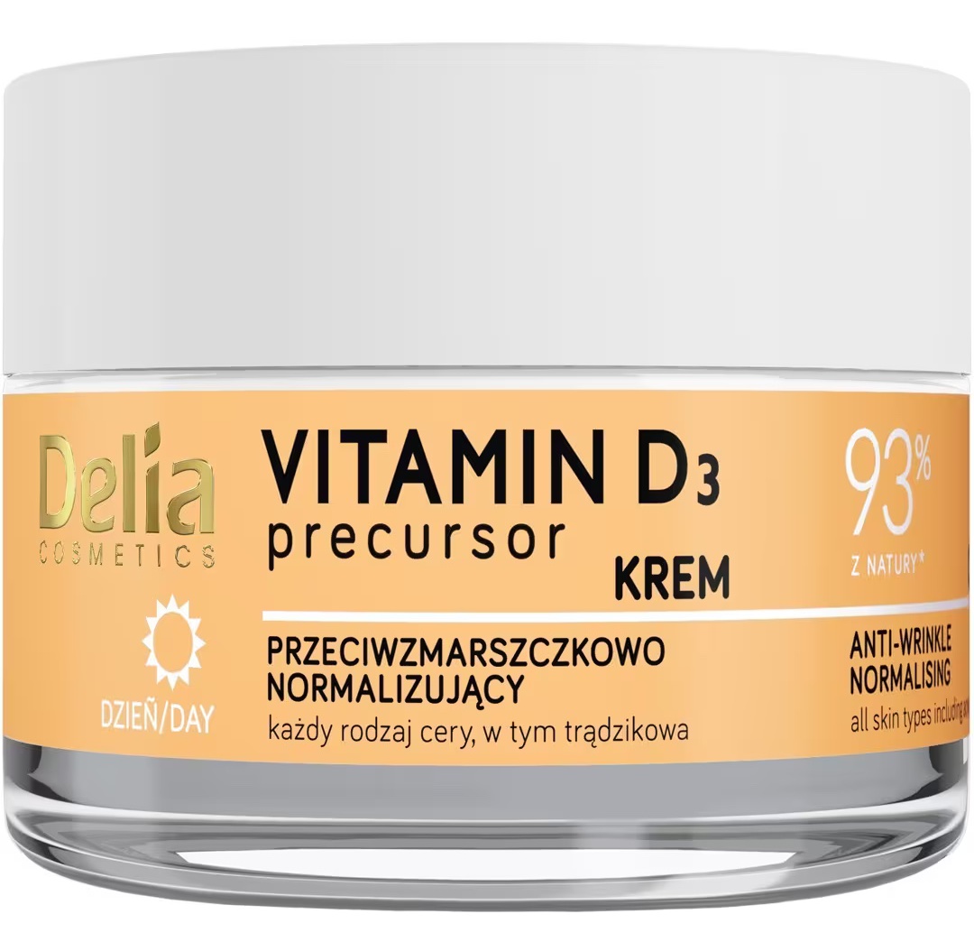 Delia Cosmetics Vitamin D3 Precursor Anti-Wrinkle Normalising Day Cream