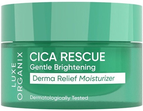 Luxe Organix Cica Rescue Gentle Brightening Derma Relief Moisturizer