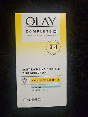 Olay complete 3 in 1 moisturiser Daily Facial Moisturiser 3in 1 SPF 40 Sensitive