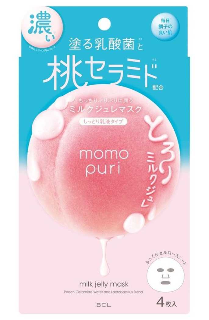 Momo Puri Milk Jelly Mask