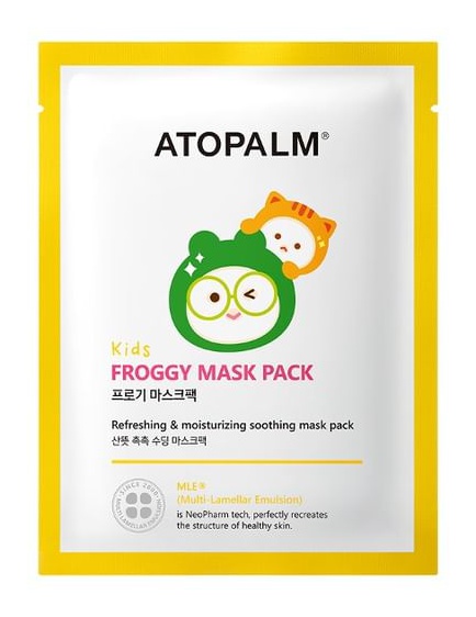 Atopalm Kids Froggy Mask Pack