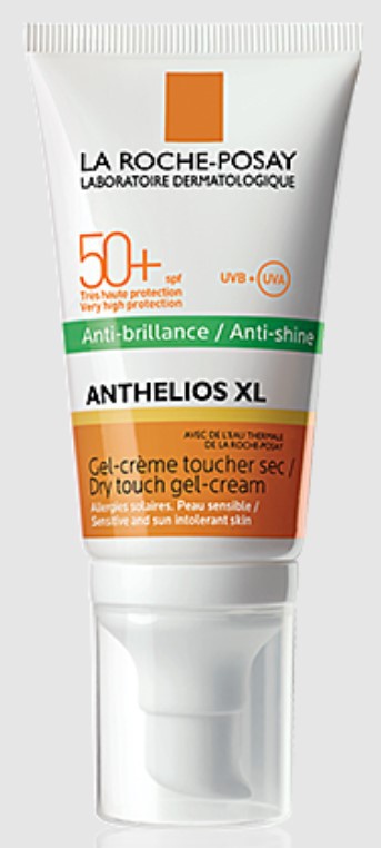 La Roche-Posay Anthelios Water Resistant Anti-shine Face Cream For Oily & Sensitive Skin SPF50+