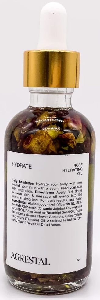 Agrestal Hydrate. Rose Hydrating Oil