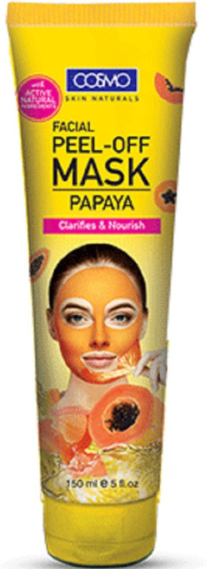 Cosmo Skin Naturals Facial Peel Off Mask Papaya