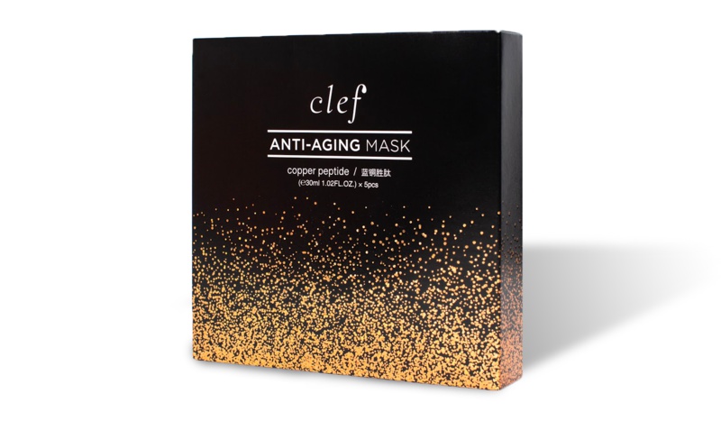 Clef Copper Peptide Anti-Aging Facial Sheet Mask