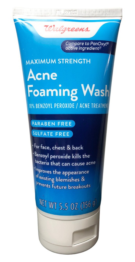 Walgreens Acne Foaming Wash