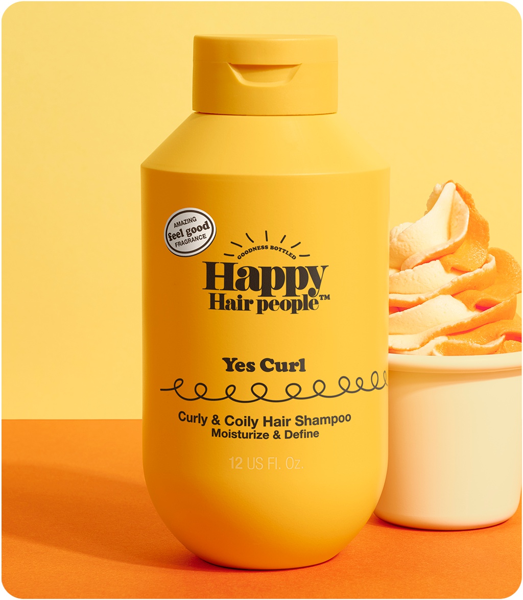 Happy Hair People Yes Curl Curly & Coily Hair Shampoo (moisturize & Define)