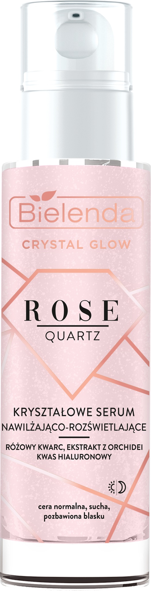 Bielenda Crystal Glow Rose Quartz Moisturizing & Brightening Serum