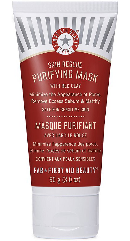 First Aid Beauty Skin Rescue Purifying Mask with Red Clay