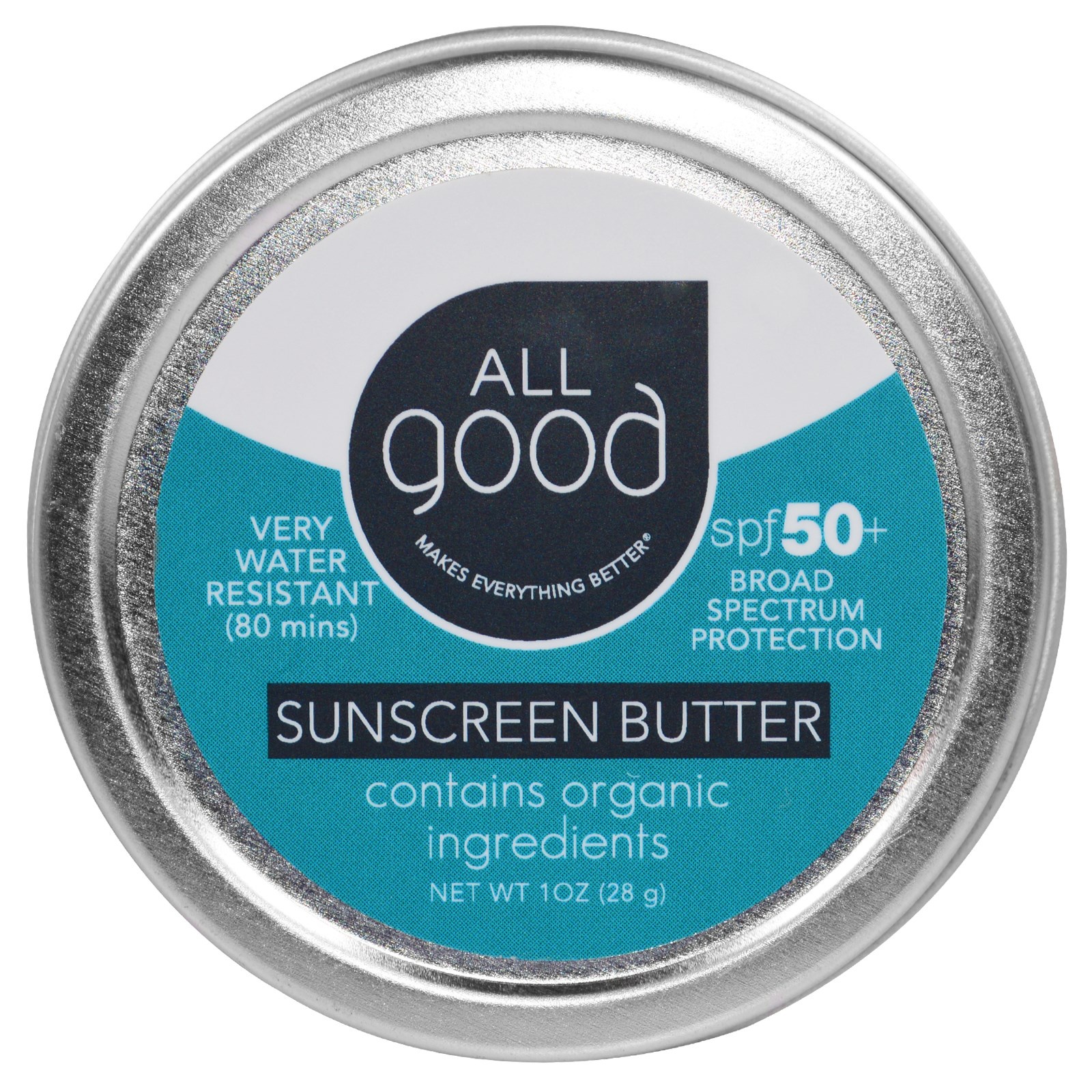 All Good Spf 50+ Mineral Sunscreen Butter