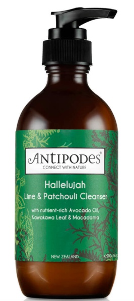 Antipodes Hallelujah Lime & Patchouli Cleanser