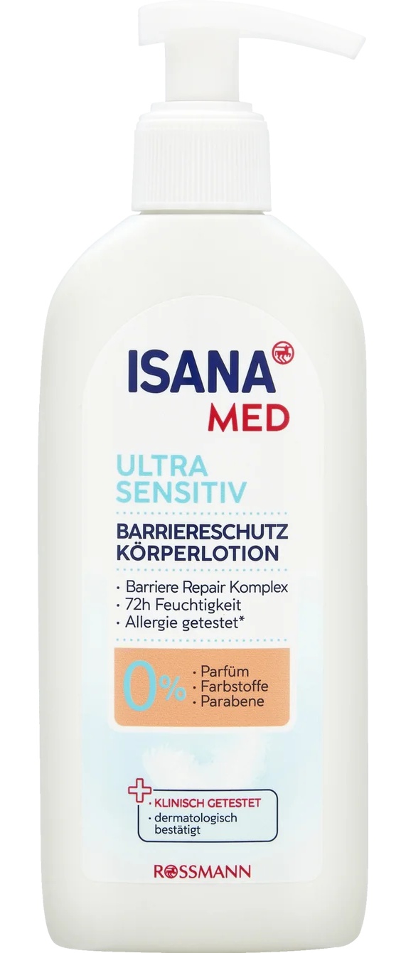 Isana Med Ultra Sensitiv Barriereschutz Körperlotion