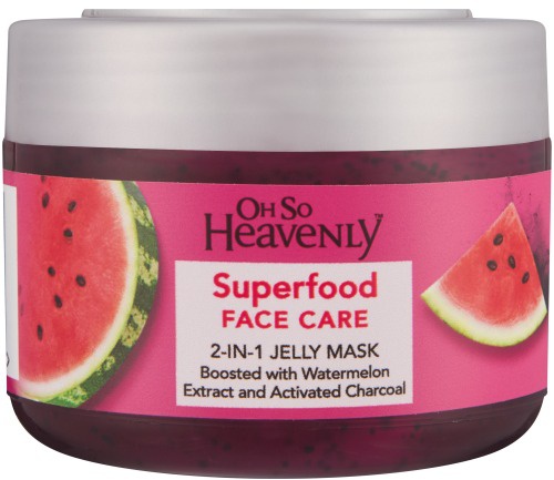 Oh So Heavenly Superfood Face Care 2 In 1 Jelly Mask