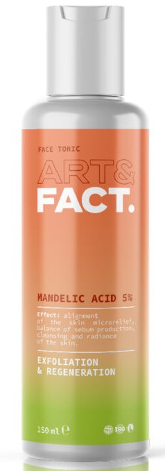 ART&FACT. Mandelic Acid 5% Мягкий Тоник-эксфолиант С Миндальной Кислотой 5%