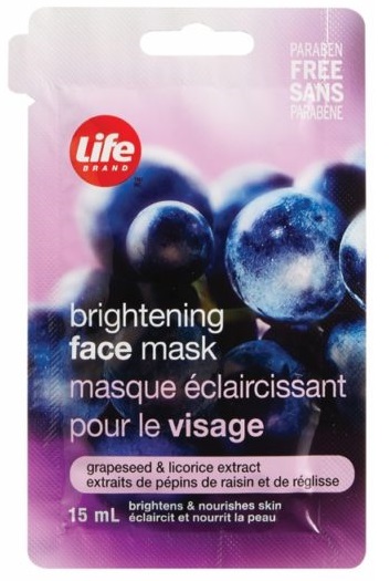 Life Brand Brightening Face Mask ingredients (Explained)