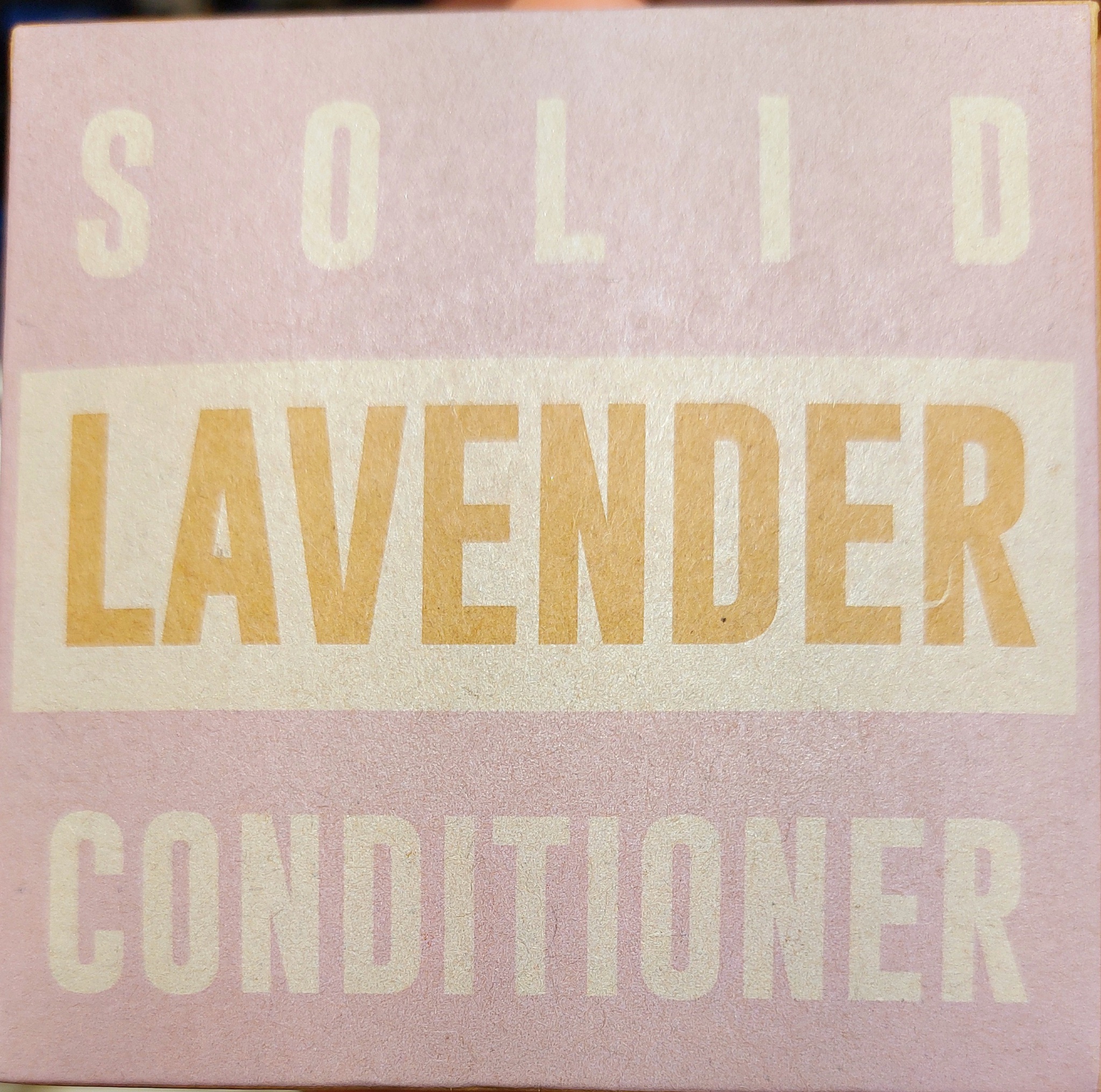 TODOMODA Beauty Solid Lavender Conditioner