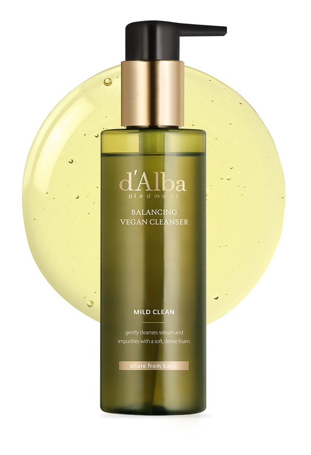 D'Alba Mild Skin Balancing Vegan Cleanser (200ml)