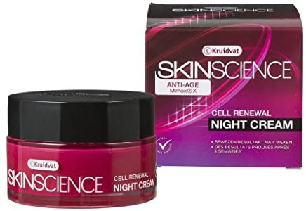 kruidvat skin science skin science anti age cell renewal night cream ingredients explained