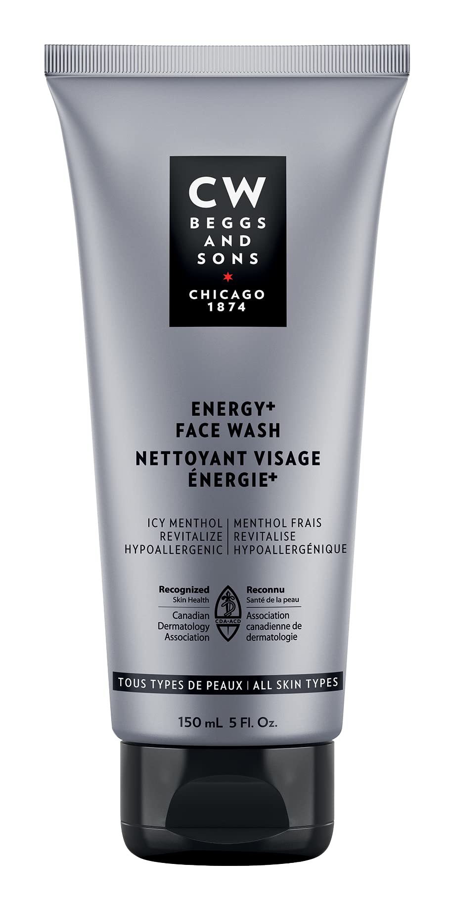 CW Beggs and Sons Energy+ Face Wash