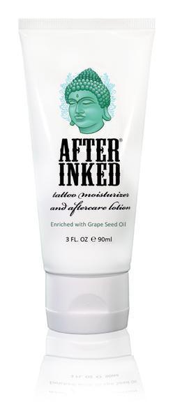 After Inked Tattoo Moisturizer And Aftercare Lotion