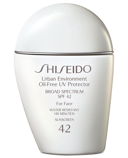 Shiseido Urban Environment Oil-Free Uv Protector Broad Spectrum Face Sunscreen Spf 42