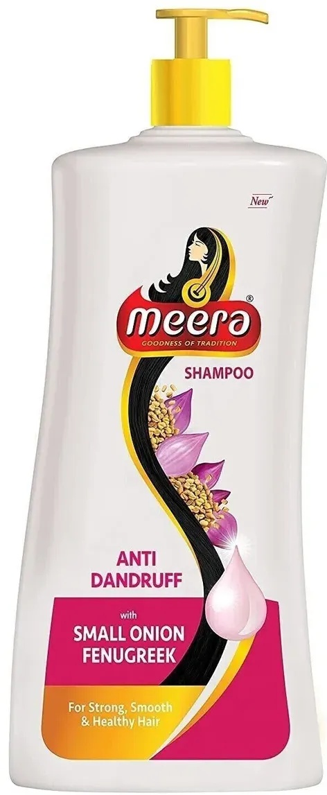 Meera Anti Dandruff Shampoo Small Onion And Fenugreek