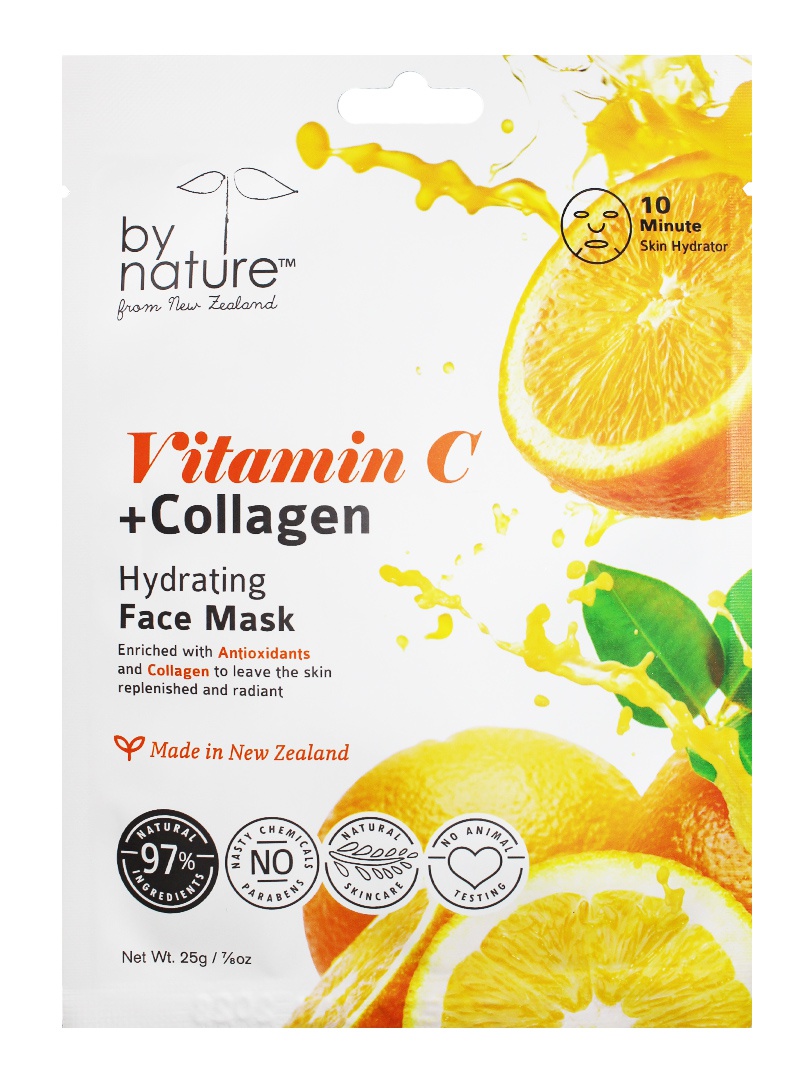 By Nature Vitamin C + Collagen Hydrating Face Mask