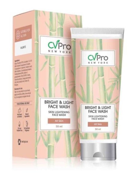 CVPro Bright & Light Face Wash