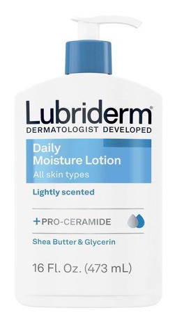 Lubriderm Daily Moisture Hydrating Body And Hand Lotion For Dry Skin With Pro Vitamin B5