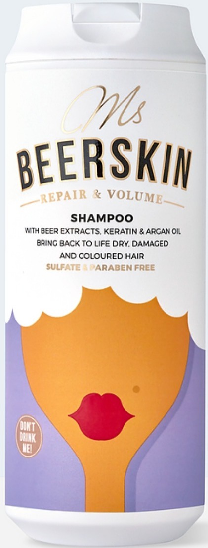 Beerskin Cosmetics Ms. Beerskin Shampoo Volume & Repair