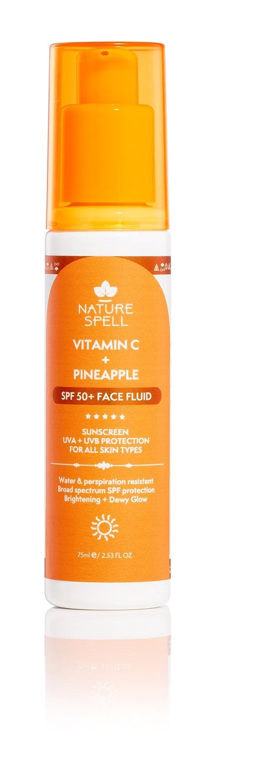 NATURE SPELL Vitamin C & Pineapple SPF50+ Face Fluid