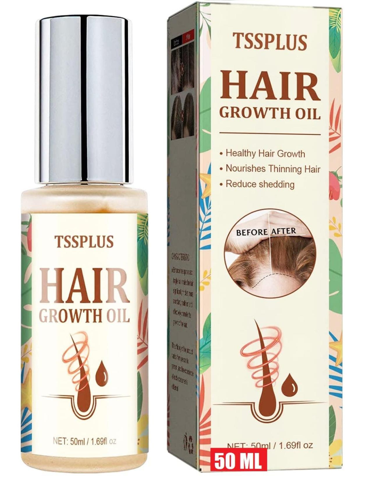 TSSPLUS Hair Growth Serum And Oil