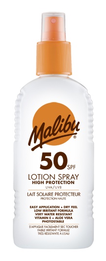 Malibu Sun Lotion Spray Spf50